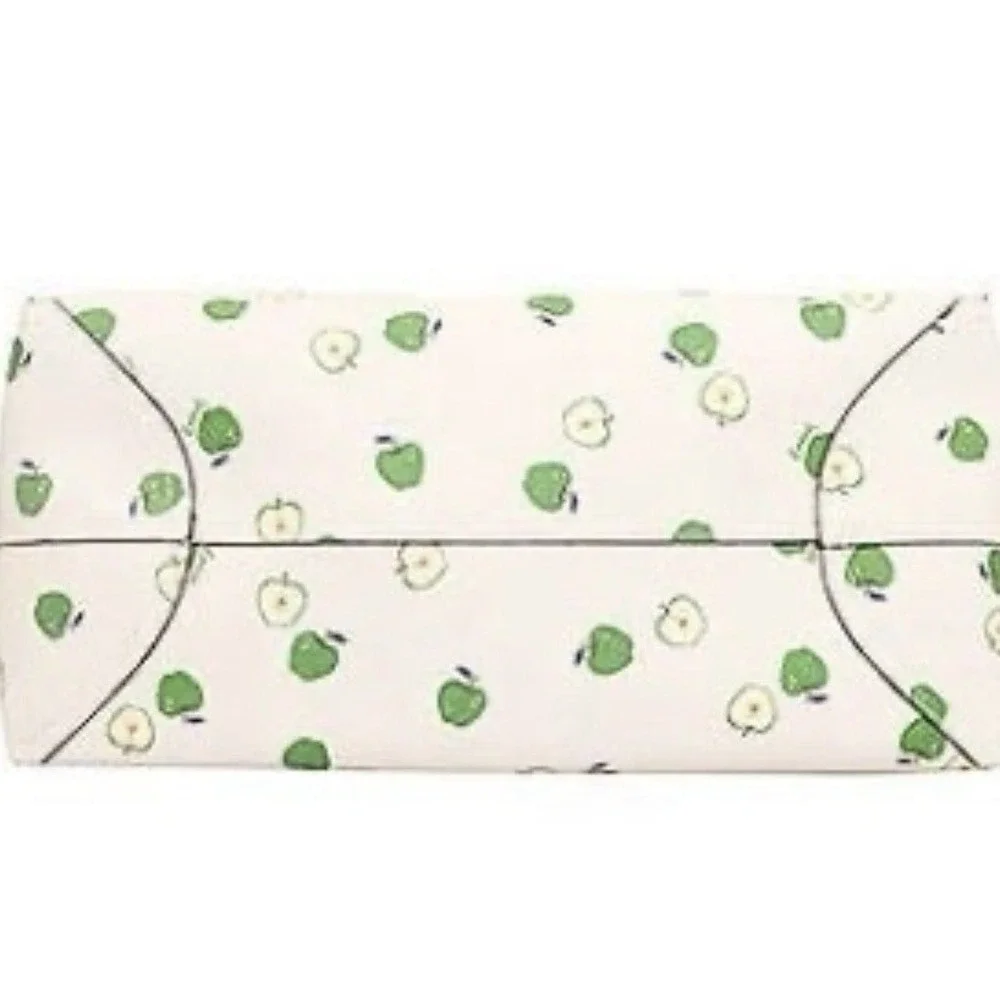 COACH CITY TOTE PURSE HANDBAG WITH APPLE PRINT NWT